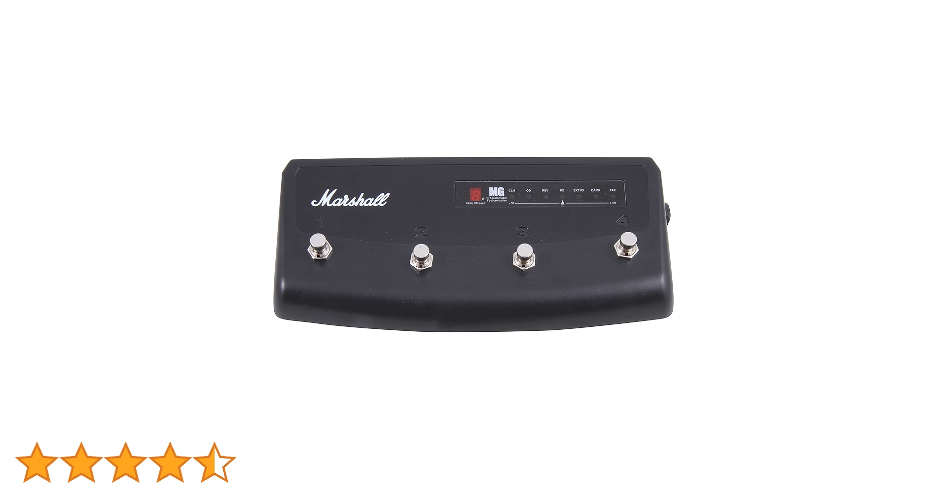 Amazon | Marshall フットスイッチ PEDL90008 LED付4連 MG用 | フット